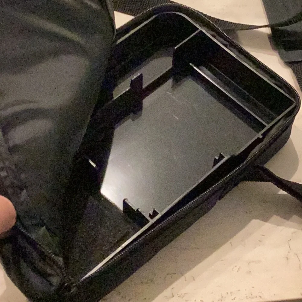 Vintage Nintendo Game Boy Color Console Carrying Case Travel Bag Gameboy Black